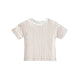 Dropped Shoulder T-Shirt Top Pehr Canada Stripes Away Peony 18 - 24 mos. 