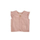 French Terry Ruffle Vest Top Pehr Soft Peony 0 - 6 mos. 
