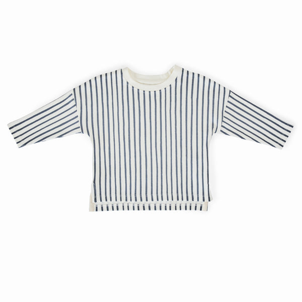 トップス HTH Shirring Long Tee Sheer Gauze Long Sleeve Top With Pintuck Detail – Tibi Official