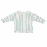 Pehr-Dropped Shoulder Long Sleeve Toddler Top-Stripes Away Sea-1