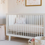 Pehr-Striped Crib Sheet-Stripes Away Petal-3