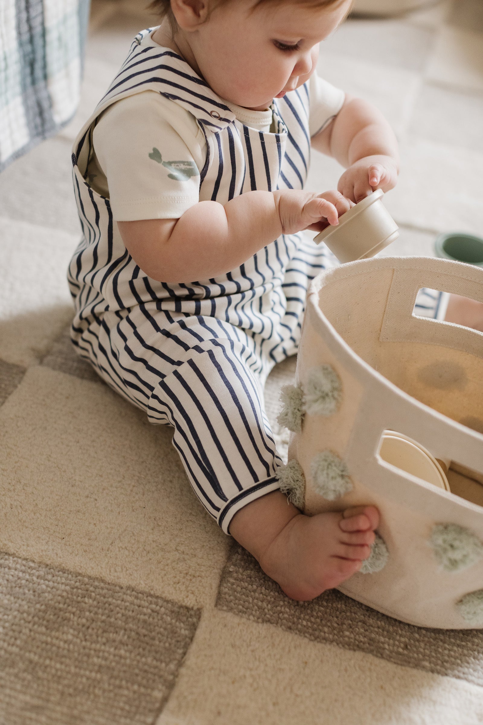 Baby Bloomers & Shorts - Stripes Away New Arrival - Pehr