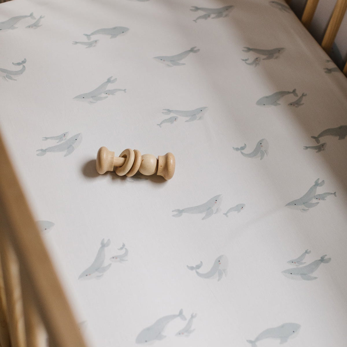Pehr-Follow Me Crib Sheet-Follow Me Whale-2