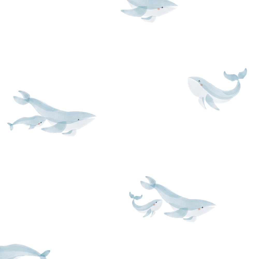 Chasing Paper X Pehr Wallpaper Wallpaper Chasing Paper X Pehr Follow Me Whale 2' x 4' 