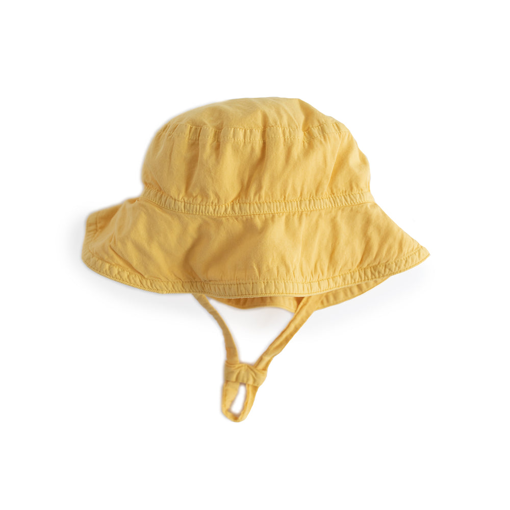 Garment Dye Bucket Hat Hat Pehr Soft Marigold 0 - 6 mos. 