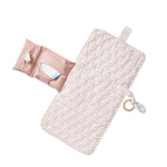 Pehr-Striped On the Go Portable Changing Pad-Stripes Away Rose Pink-3
