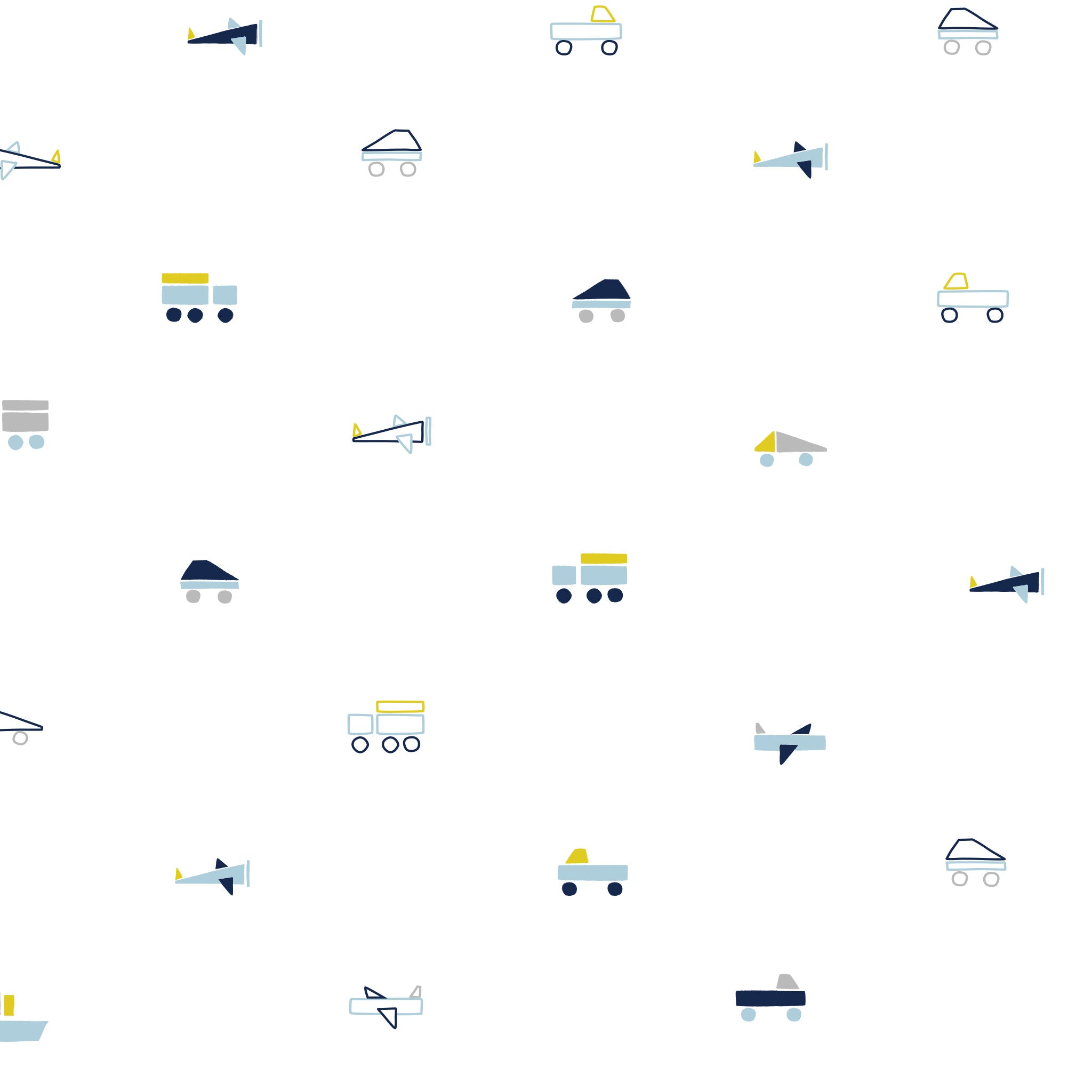 Pehr-Chasing Paper X Pehr Wallpaper-Traffic Jam-1