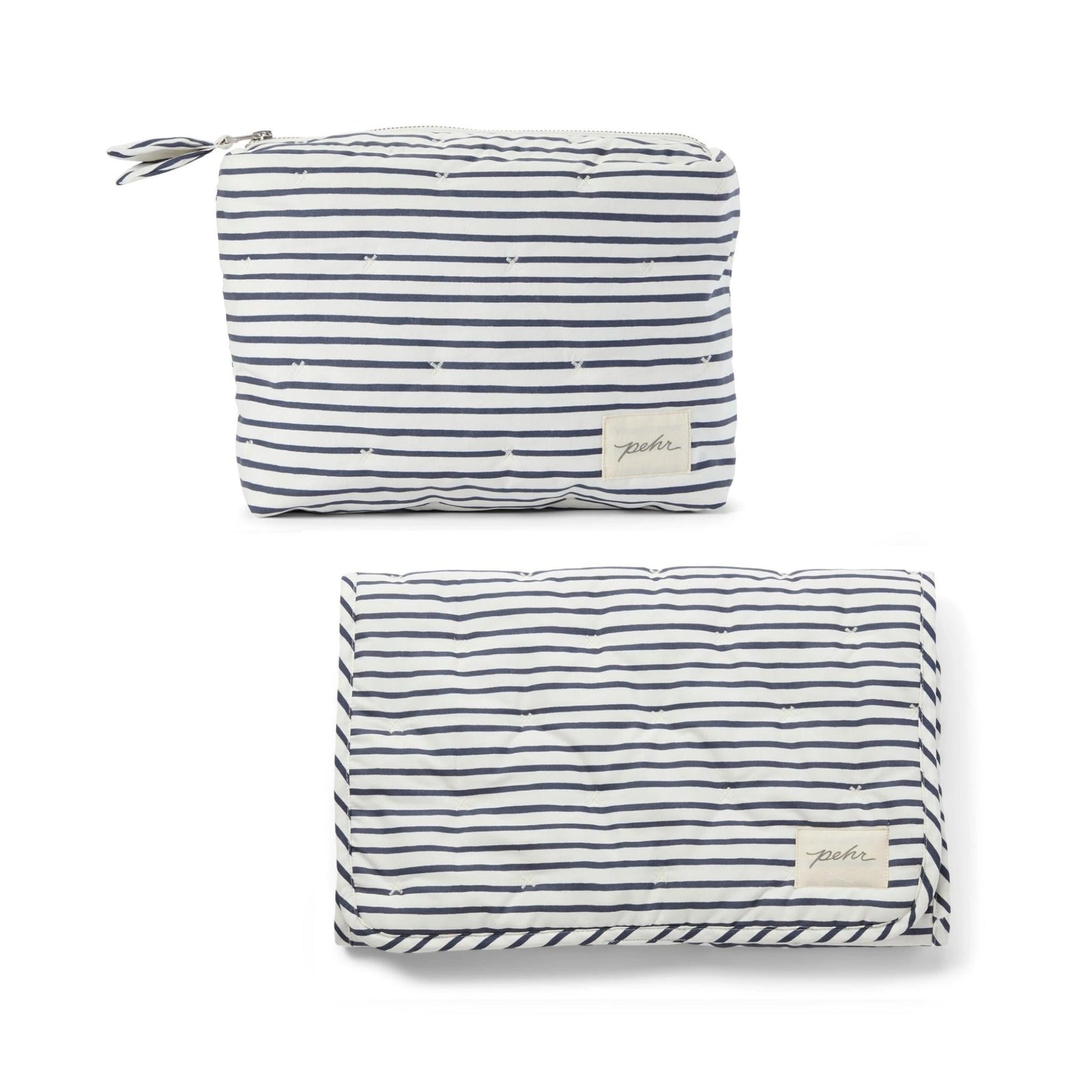 On The Go Set KIT - Travel Pehr Stripes Away Ink Blue  