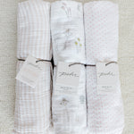 Pehr-Striped Swaddle-Stripes Away Petal-2