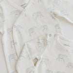 Pehr-Shoulder Snap One-Piece-Follow Me Elephant-3