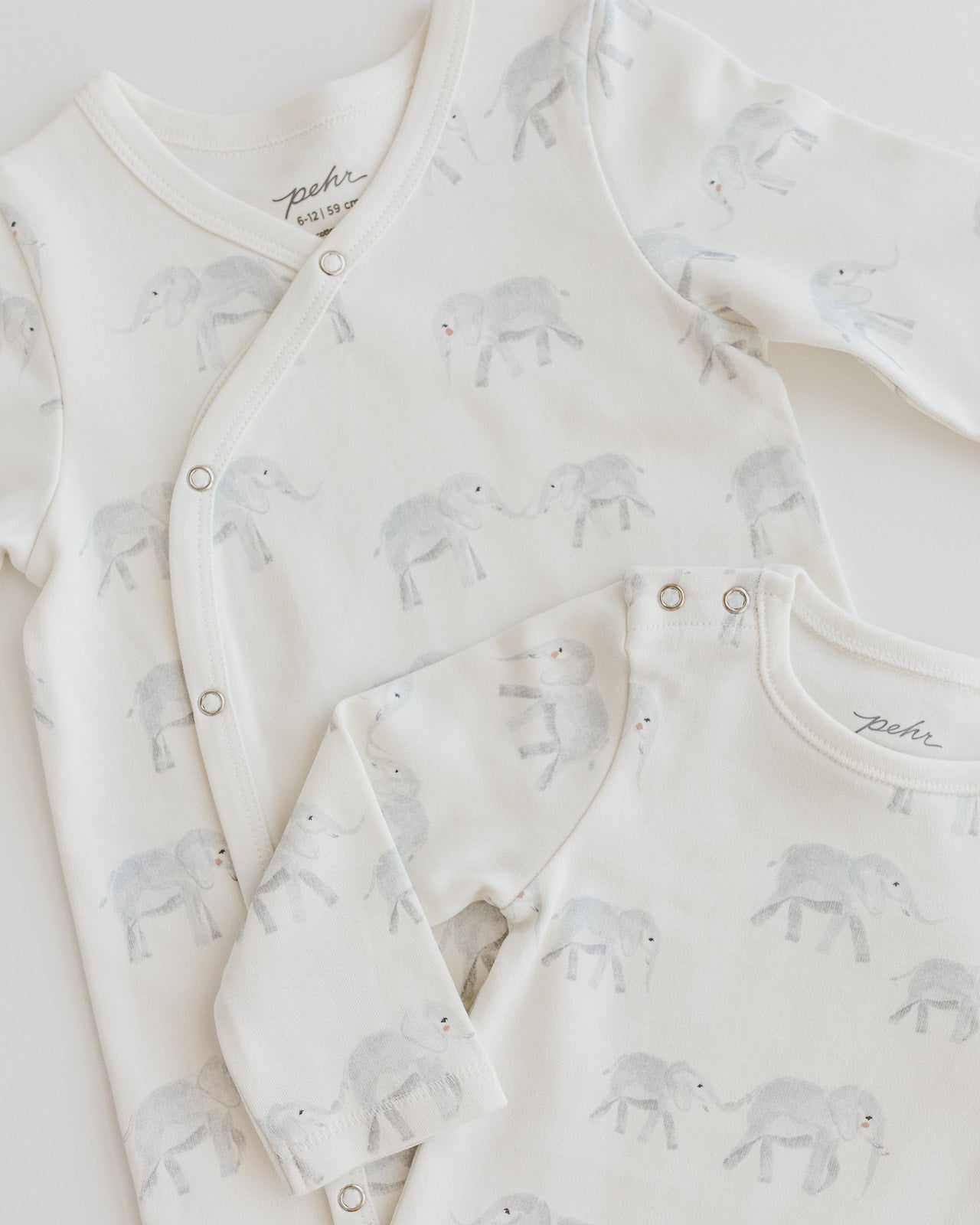 Pehr-Shoulder Snap One-Piece-Follow Me Elephant-3