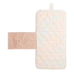 Pehr-Striped On the Go Portable Changing Pad-Stripes Away Rose Pink-2