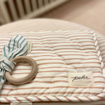 Pehr-Striped On the Go Portable Changing Pad-Stripes Away Rose Pink-4