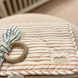 Pehr-Striped On the Go Portable Changing Pad-Stripes Away Rose Pink-4