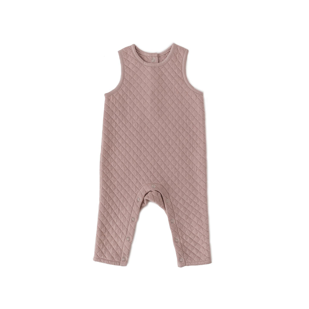 Cozy Romper Overalls Overall Pehr Pale Pink 0 - 3 mos. 