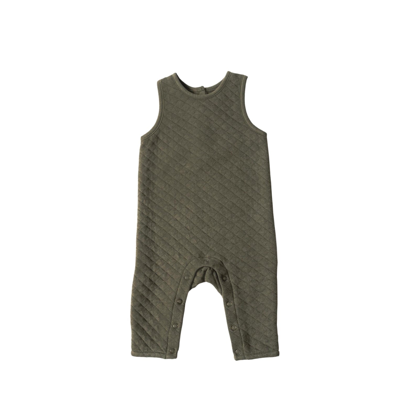 Cozy Romper Overalls Overall Pehr Olive 0 - 3 mos. 