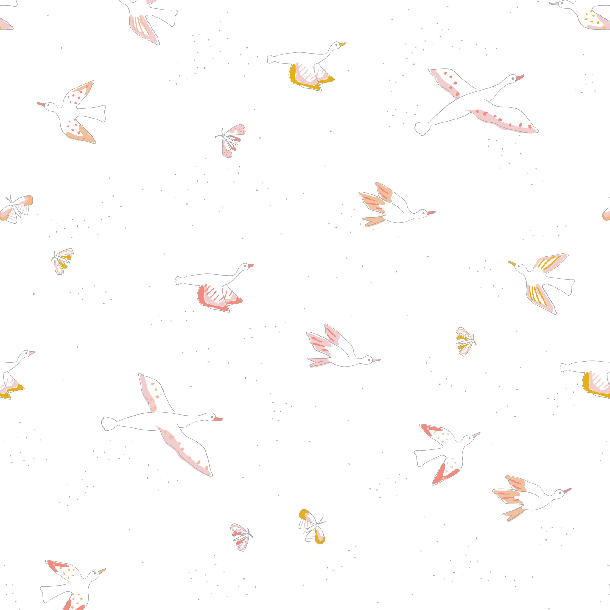 Pehr-Chasing Paper X Pehr Wallpaper-Birds of a Feather-1