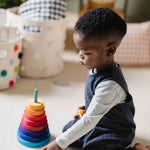 Pehr-Cozy Romper Overalls-Fountain Blue-3