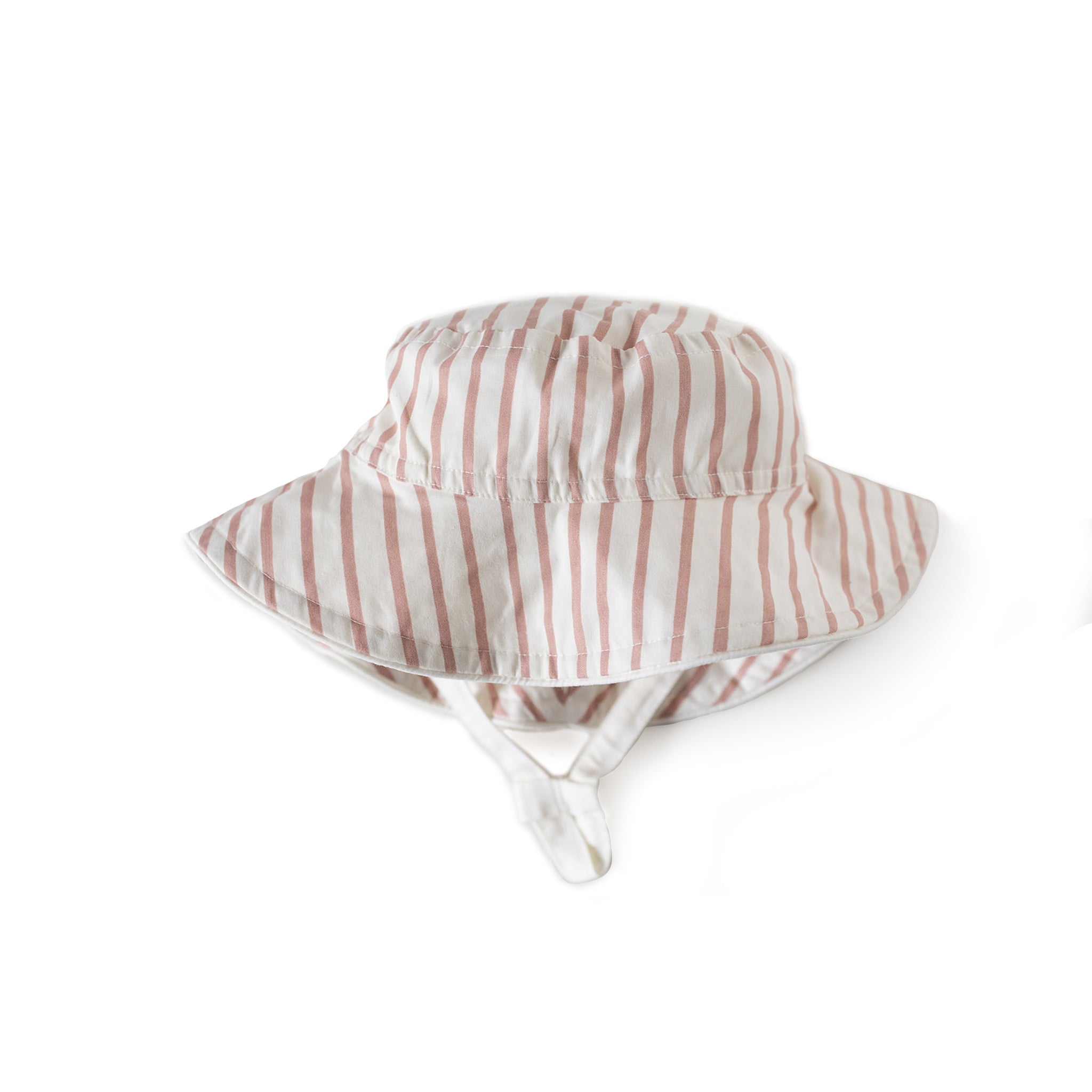 Pehr Stripes Away Peony Bucket Hat / Pink / 6-12 Mo