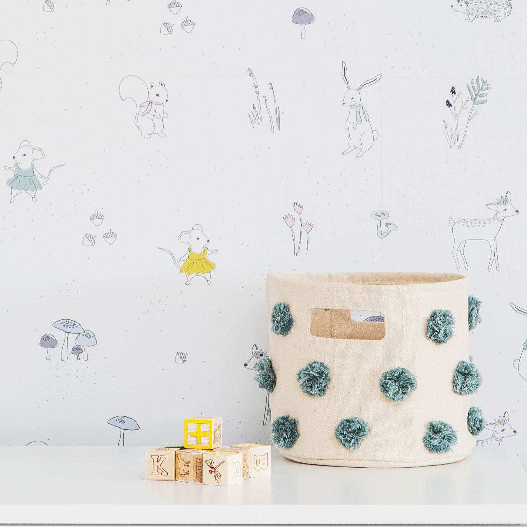 Pehr-Chasing Paper X Pehr Wallpaper-Magical Forest-2