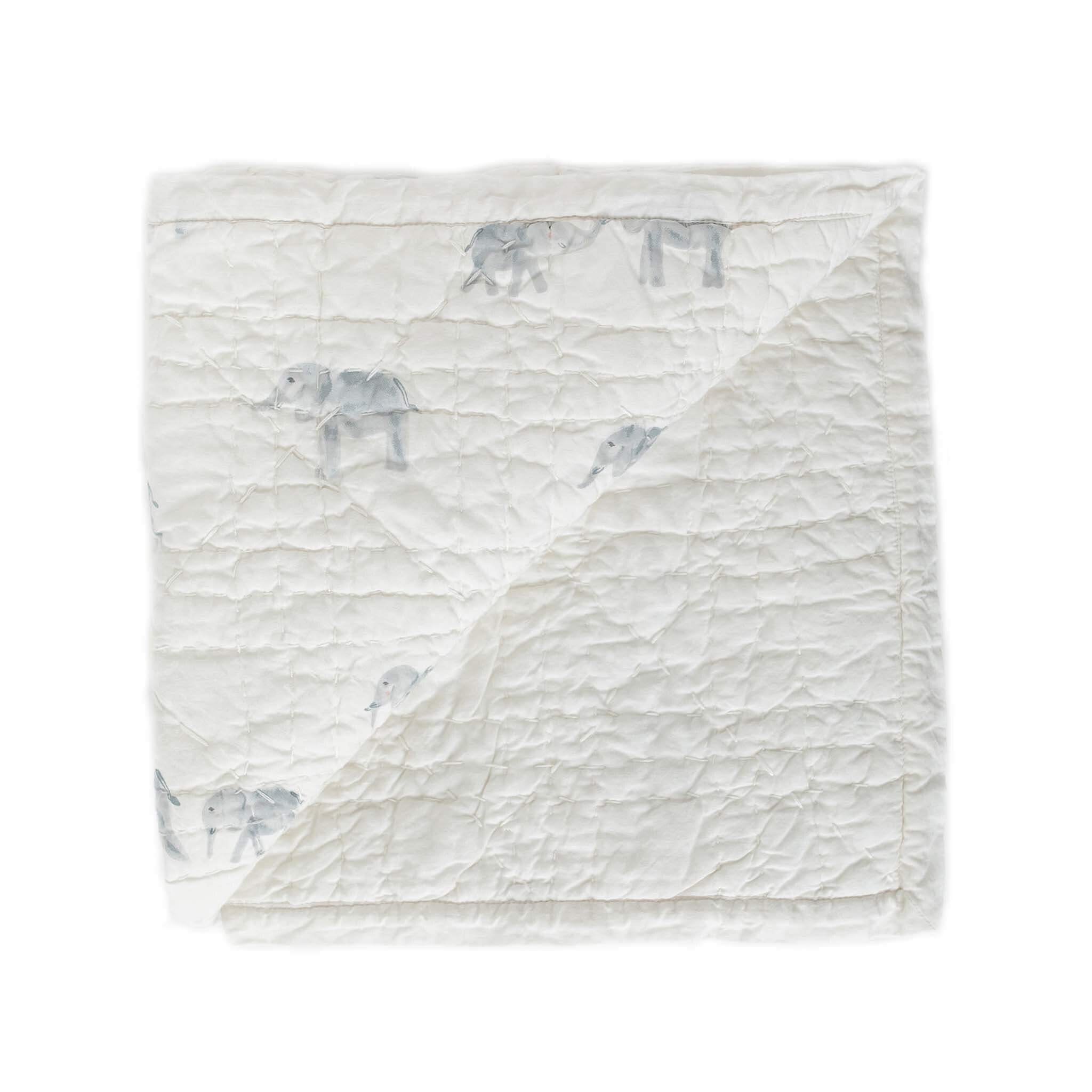 Pehr-Follow Me Elephant Blanket-Follow me Elephant-1