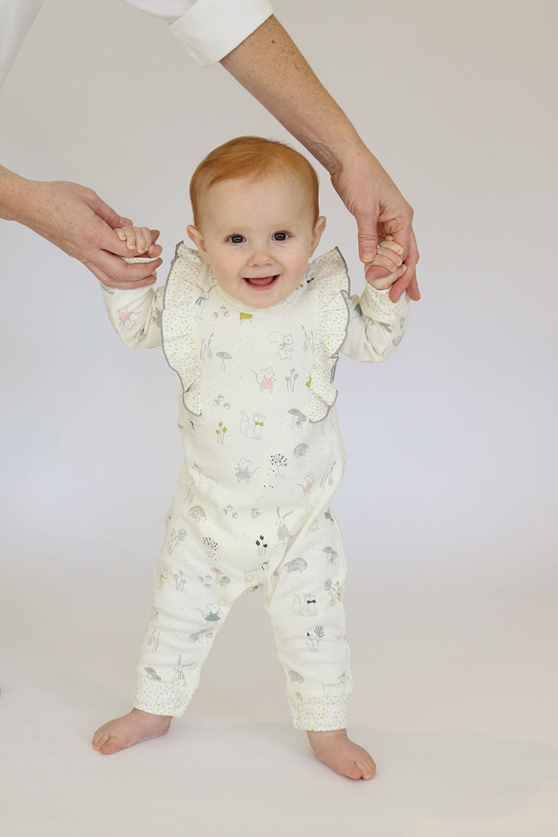 Pehr-Ruffle Romper-Magical Forest-2