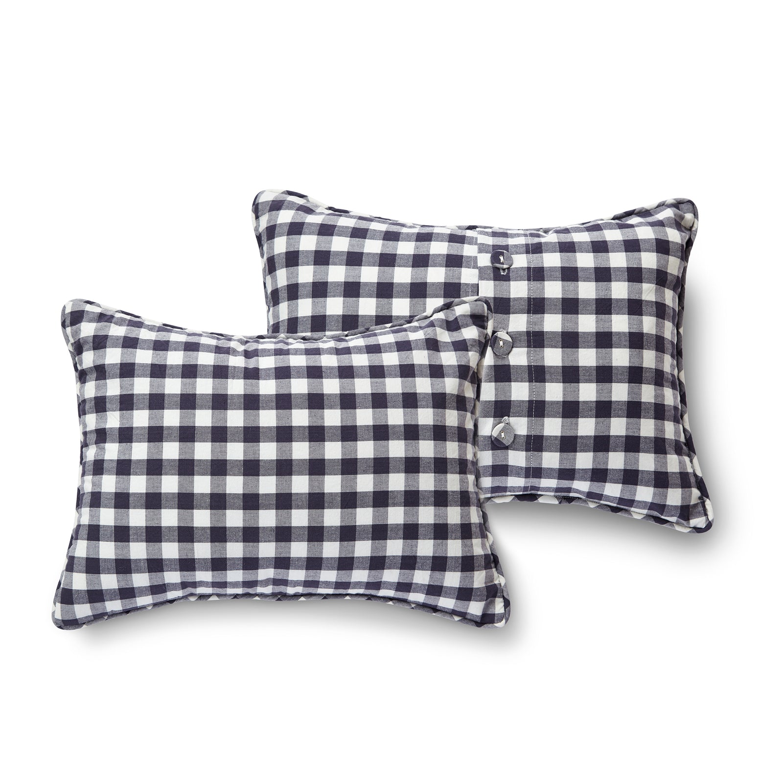 Decor Pillow Cover Pillow Pehr CheckMate Ink Blue  